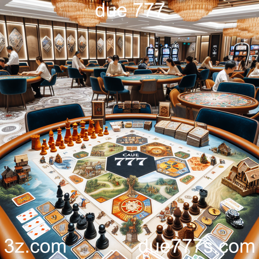 Descubra a Diversão dos Jogos de Mesa no Due 777